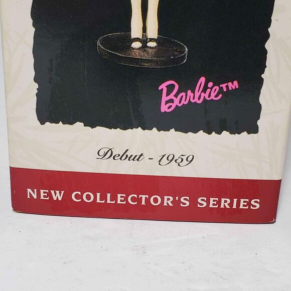 Hallmark Keepsake Ornament Barbie Series #1 1959 Debut 1994 NEW - Picture 5 of 10